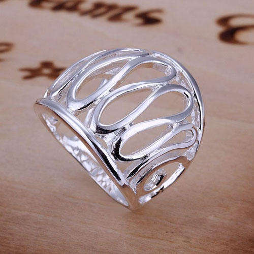 *R350* Local stock, New 925 sterling silver Wave design Ring, Option to add Matching sets.