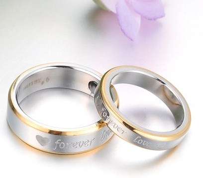 *R350* Local stock, New 18k RGP Forever Love Couple Rings, Spoil your loved one.