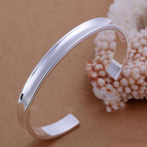 *Local Stock*, New 925 Sterling silver filled grooved Twist Bangle