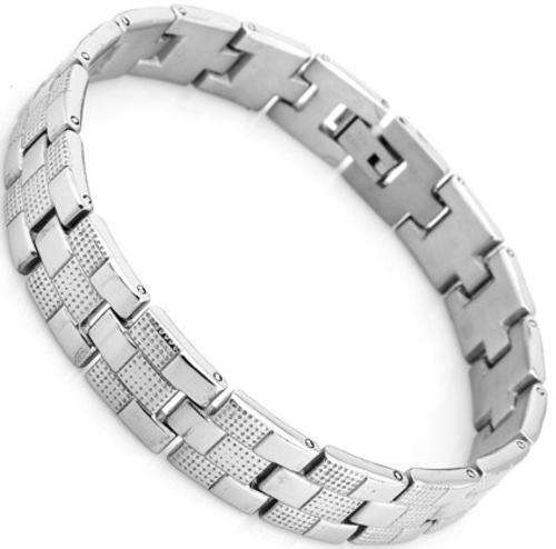 *R650* New Mens 12mm wide Genuine stamped stainless steel bracelet. Dont miss out