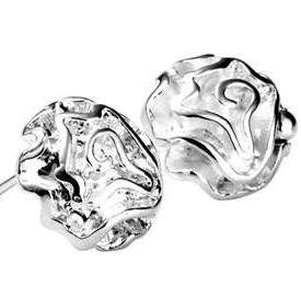 New, Gorgeous 925 sterling silver filled Rose Earrings. Option to add matching Braceletor ring