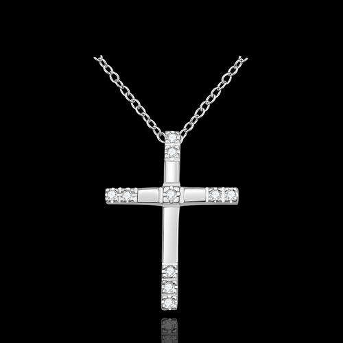 New 925 sterling silver stamped filled Cross Pendant with option to add matching Earrings