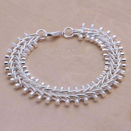 New 925 Sterling silver filled ladies centipede design bracelet