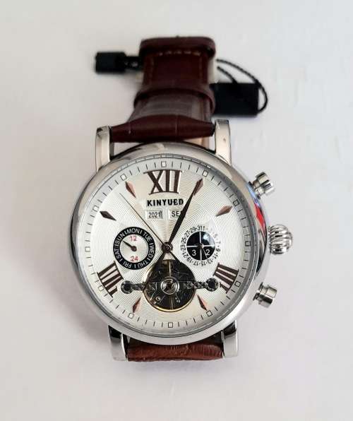 SA Fashion Master Pieces: Genuine leather Handwinding Automatic Mechanical Movement Watch