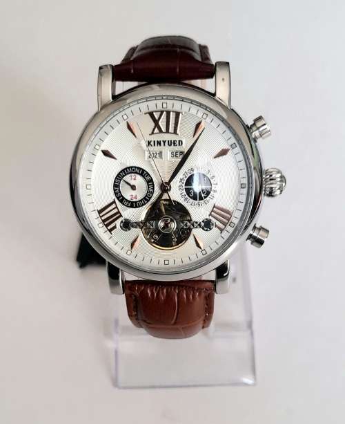 SA Fashion Master Pieces: Genuine leather Handwinding Automatic Mechanical Movement Watch