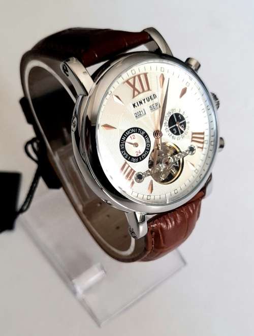 SA Fashion Master Pieces: Genuine leather Handwinding Automatic Mechanical Movement Watch