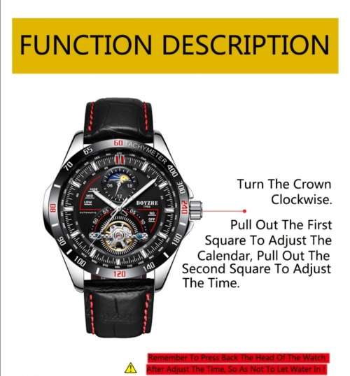 SA Fashion Master Pieces: Tourbillion Handwinding Automatic Mechanical Movement Watch