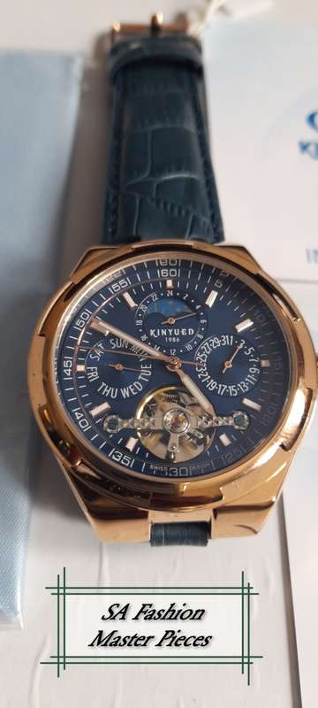 SA Fashion Master Pieces Gentlemen Automatic Mechanical Movement Watch