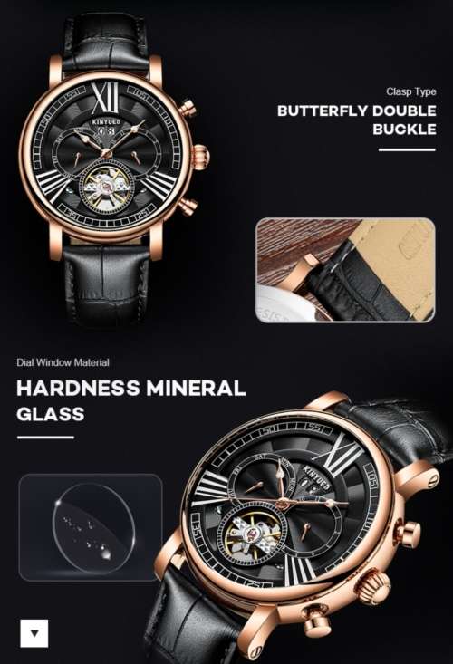 SA Fashion Master Pieces: Gentlemen Handwinding Automatic Mechanical Movement Watch.