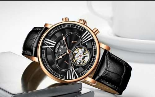SA Fashion Master Pieces: Gentlemen Handwinding Automatic Mechanical Movement Watch.