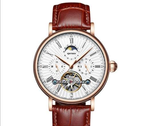 SA Fashion Master Pieces: Genuine leather Handwinding Automatic Mechanical Movement Watch
