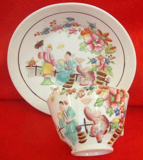 Georgian teacup and saucer Ref.C1 1815-1825