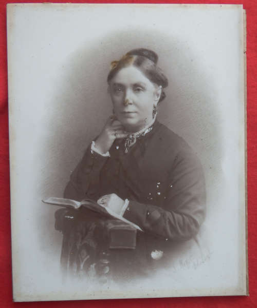Rare Opalotype  signed photograph by John Moffat Circa 1860-1865(?) Ref. AR/10