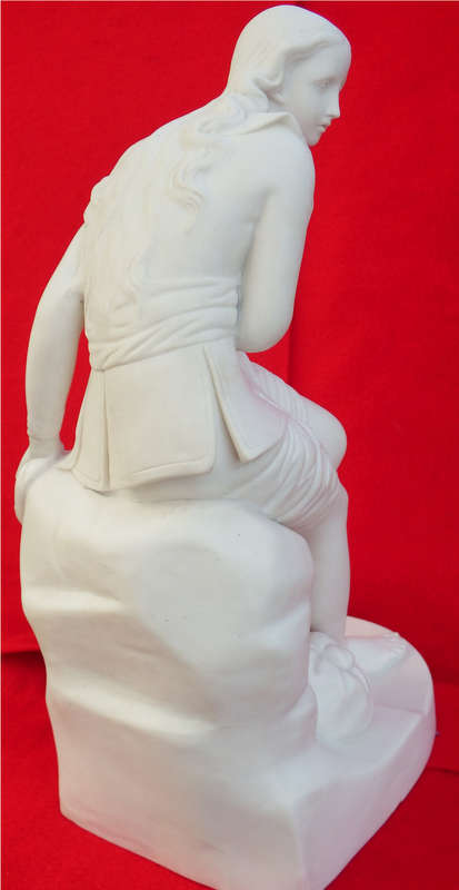 Antique Parian Figure of `DOROTHEA` From the novel `Don Quixote` Circa 1847-1850 Ref. No. OR-10