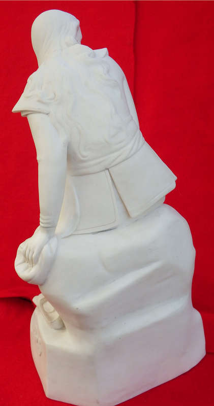 Antique Parian Figure of `DOROTHEA` From the novel `Don Quixote` Circa 1847-1850 Ref. No. OR-10
