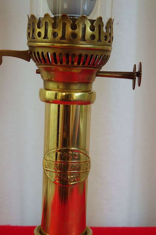 Solid Brass 'Paris to Istanbul' Orient Express railway carriage lamp Circa 1920 - 1945 Ref.#MA-19