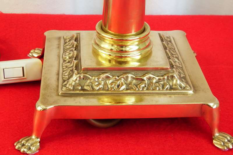 Solid Brass 'Paris to Istanbul' Orient Express railway carriage lamp Circa 1920 - 1945 Ref.#MA-19
