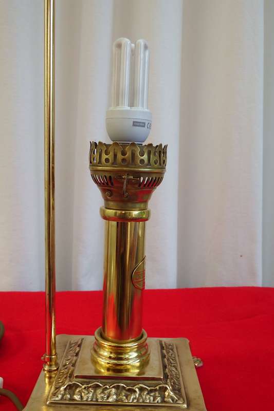 Solid Brass 'Paris to Istanbul' Orient Express railway carriage lamp Circa 1920 - 1945 Ref.#MA-19