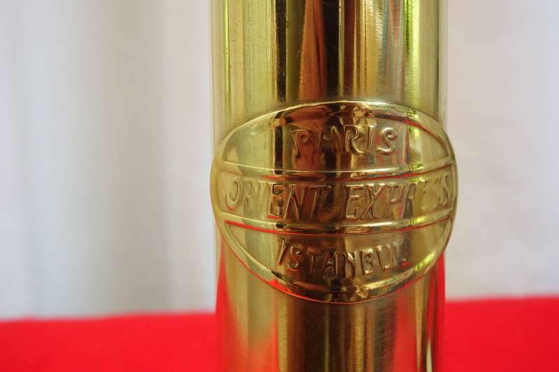 Solid Brass 'Paris to Istanbul' Orient Express railway carriage lamp Circa 1920 - 1945 Ref.#MA-19