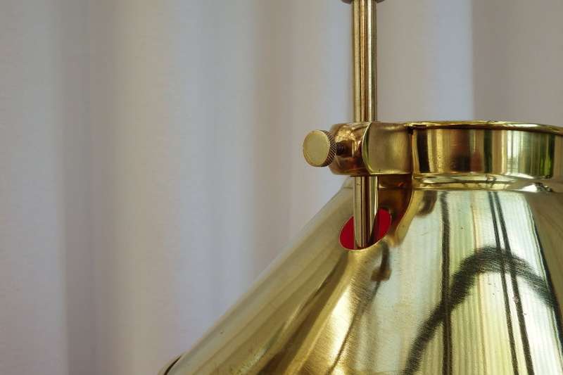 Solid Brass 'Paris to Istanbul' Orient Express railway carriage lamp Circa 1920 - 1945 Ref.#MA-19