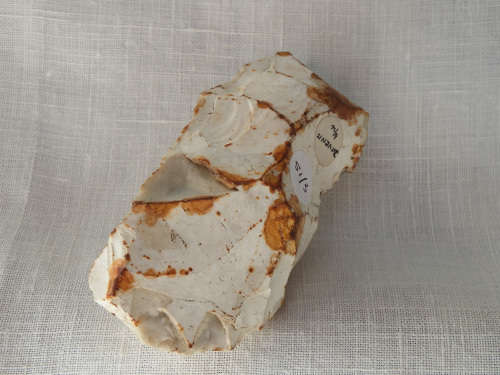 Mesolithic/Neolithic flint hand axe, or scraper? Around 11,600 - 4000 years BCE - Ref. # SI/3