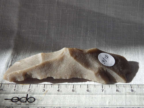 Mesolithic/Neolithic. Quartzite blade or scraper. 9600 - 4000 BCE - Ref. # SI/5