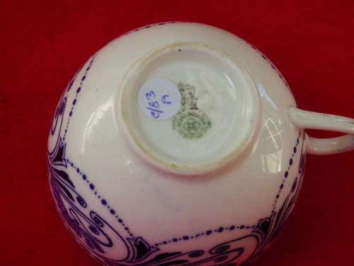 Royal Doulton trio Sandhurst pattern 1902-1922. Ref. C/83