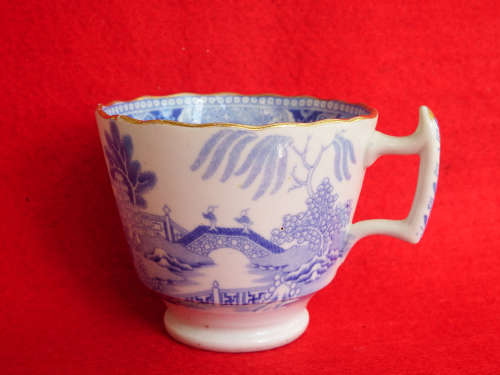 Georgian Coffee Cup  and Saucer Circa 1810-1820. Ref. C/88
