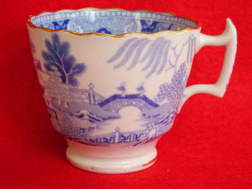 Georgian Coffee Cup  and Saucer Circa 1810-1820. Ref. C/89