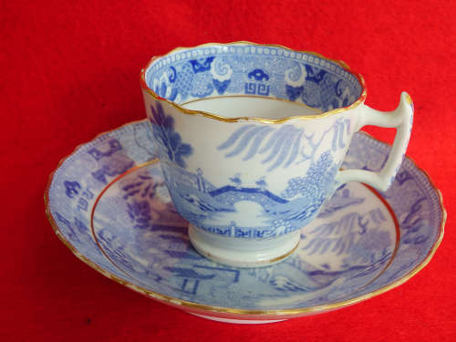 Georgian Coffee Cup  and Saucer Circa 1810-1820. Ref. C/89