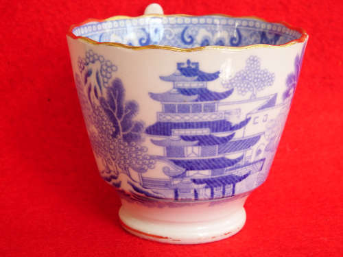 Georgian Coffee Cup  and Saucer Circa 1810-1820. Ref. C/89