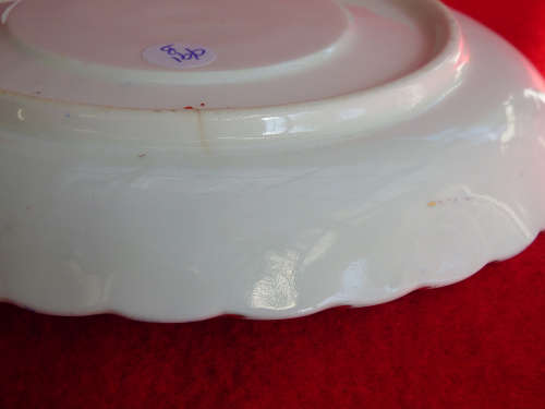 Victorian Cup and Saucer Willow pattern circa 1888. Ref. C/91