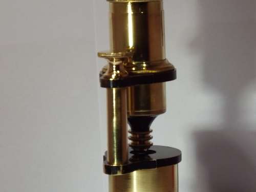 Description: Early Field/Student microscope, possibly French circa 1880-1900. Ref. MA24