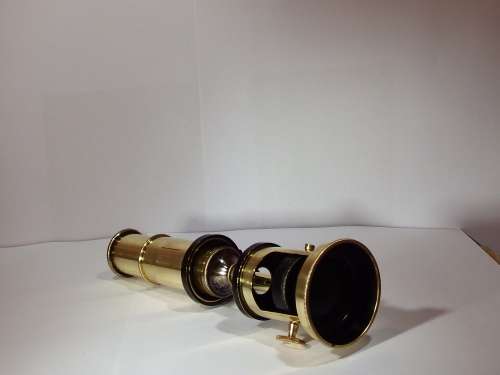 Description: Early Field/Student microscope, possibly French circa 1880-1900. Ref. MA24