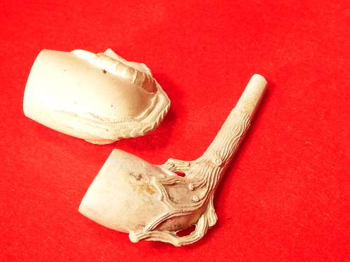 Two Early clay Tobacco Pipes Circa 1840  1880 Ref. CL-15