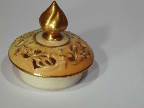Royal Worcester Potpourri Vase Dated 1910 Ref. OR-35