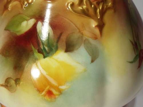 Royal Worcester Potpourri Vase Dated 1910 Ref. OR-35