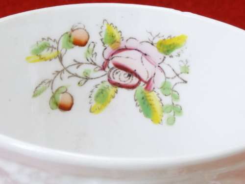 Georgian Chinoiserie porcelain Cup and Saucer Circa 1820-1830 Ref. C-96