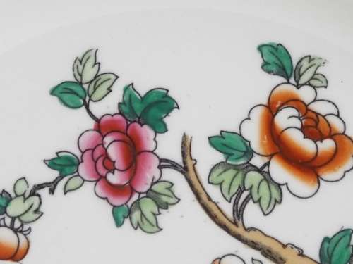 Semi-Porcelain 1908  1911 Pheasant dinner plate Ref: P-87
