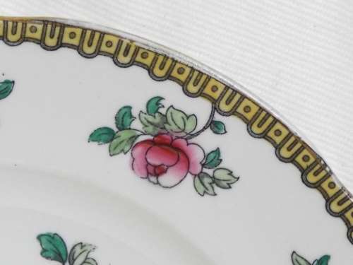 Semi-Porcelain 1908  1911 Pheasant dinner plate Ref: P-87