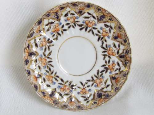 Antique  gilded porcelain trio 1889-1891 Ref. C-99