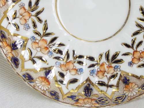 Antique  gilded porcelain trio 1889-1891 Ref. C-99