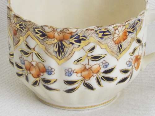 Antique  gilded porcelain trio 1889-1891 Ref. C-99