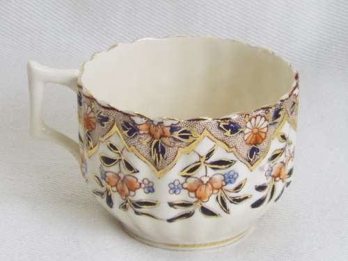 Antique  gilded porcelain trio 1889-1891 Ref. C-100