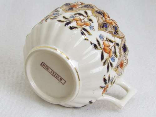 Antique  gilded porcelain trio 1889-1891 Ref. C-100