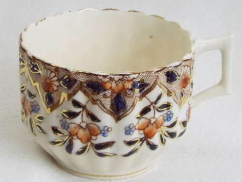 Antique  gilded porcelain trio 1889-1891 Ref. C-100