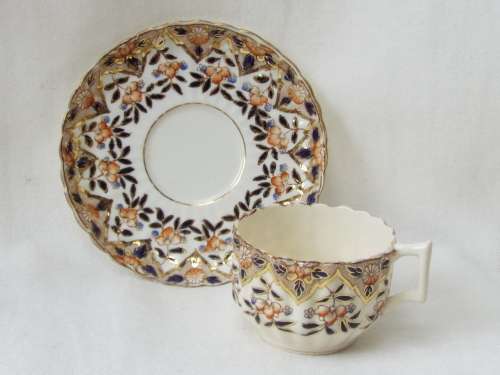 Antique  gilded porcelain duo 1889-1891 Ref. C-101