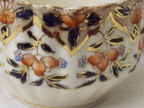 Antique  gilded porcelain duo 1889-1891 Ref. C-102