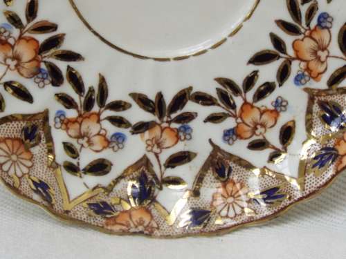 Antique  gilded porcelain duo 1889-1891 Ref. C-103