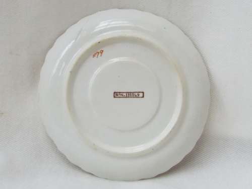 Antique  gilded porcelain duo 1889-1891 Ref. C-103